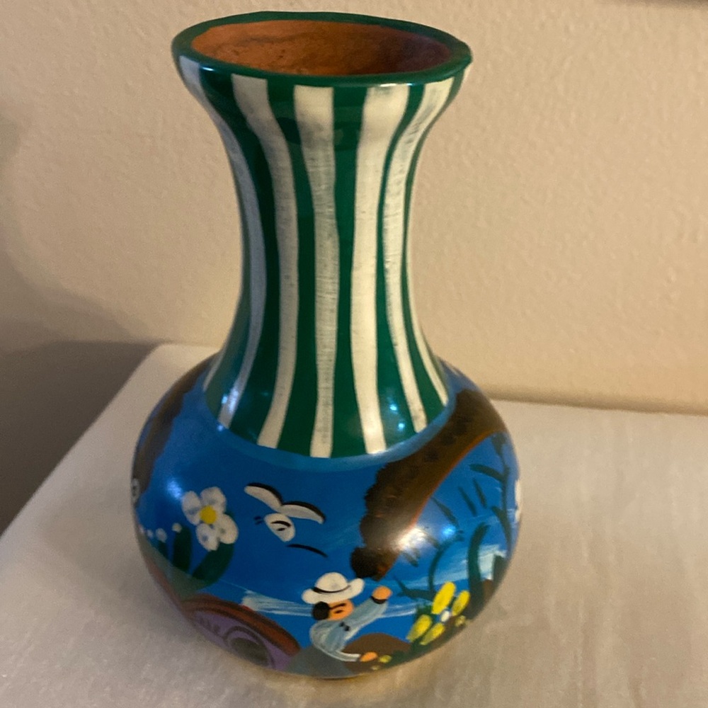 Mexican design Vase approx 6’’ - Picture 1 of 6
